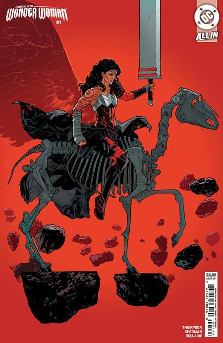 Absolute Wonder Woman #1 Second Printing Cvr B Jeff Spokes Card Stock Var DC Comics Comic Book