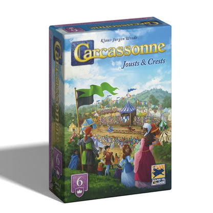 Carcassonne Exp6 (V3.1) : Jousts & Crests Board Game by Z-Man Games