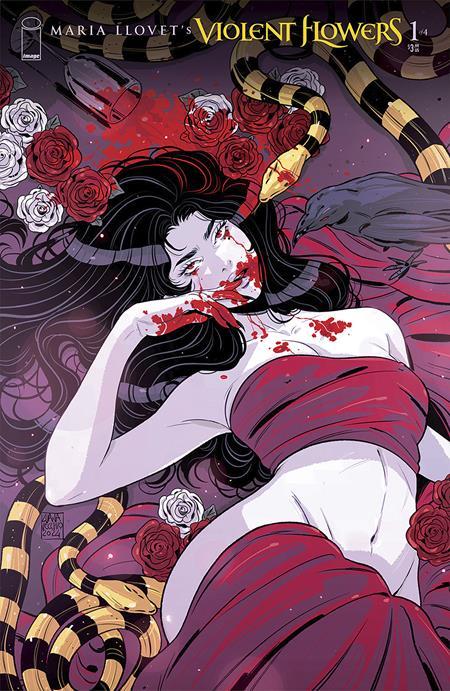 Violent Flowers #1 (of 4) Cvr G Luana Vecchio Var (mr) Image Comics Comic Book