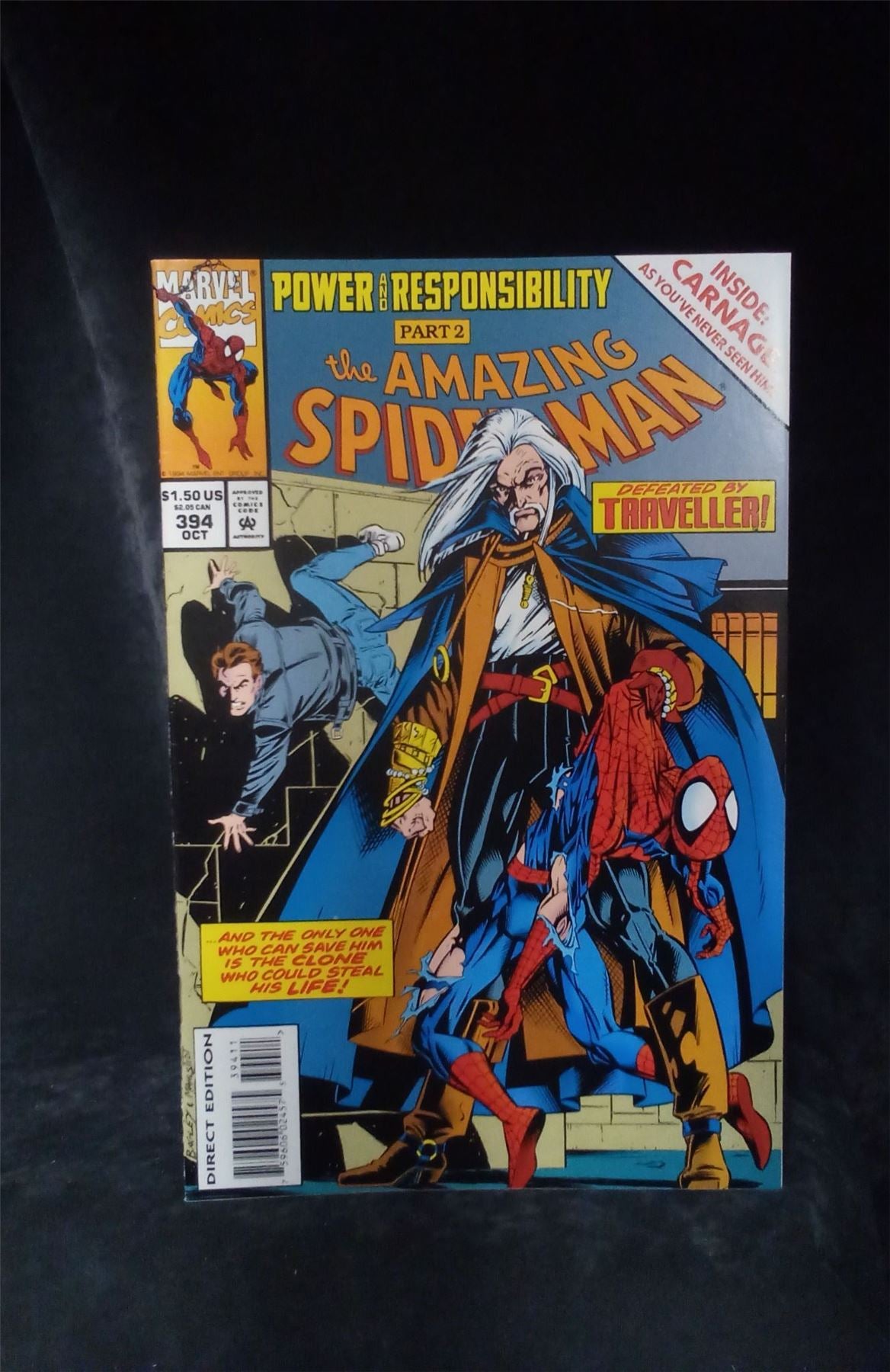 The Amazing Spider-Man #394 Direct Edition - Standard Cover 1994 Marvel Comic Book