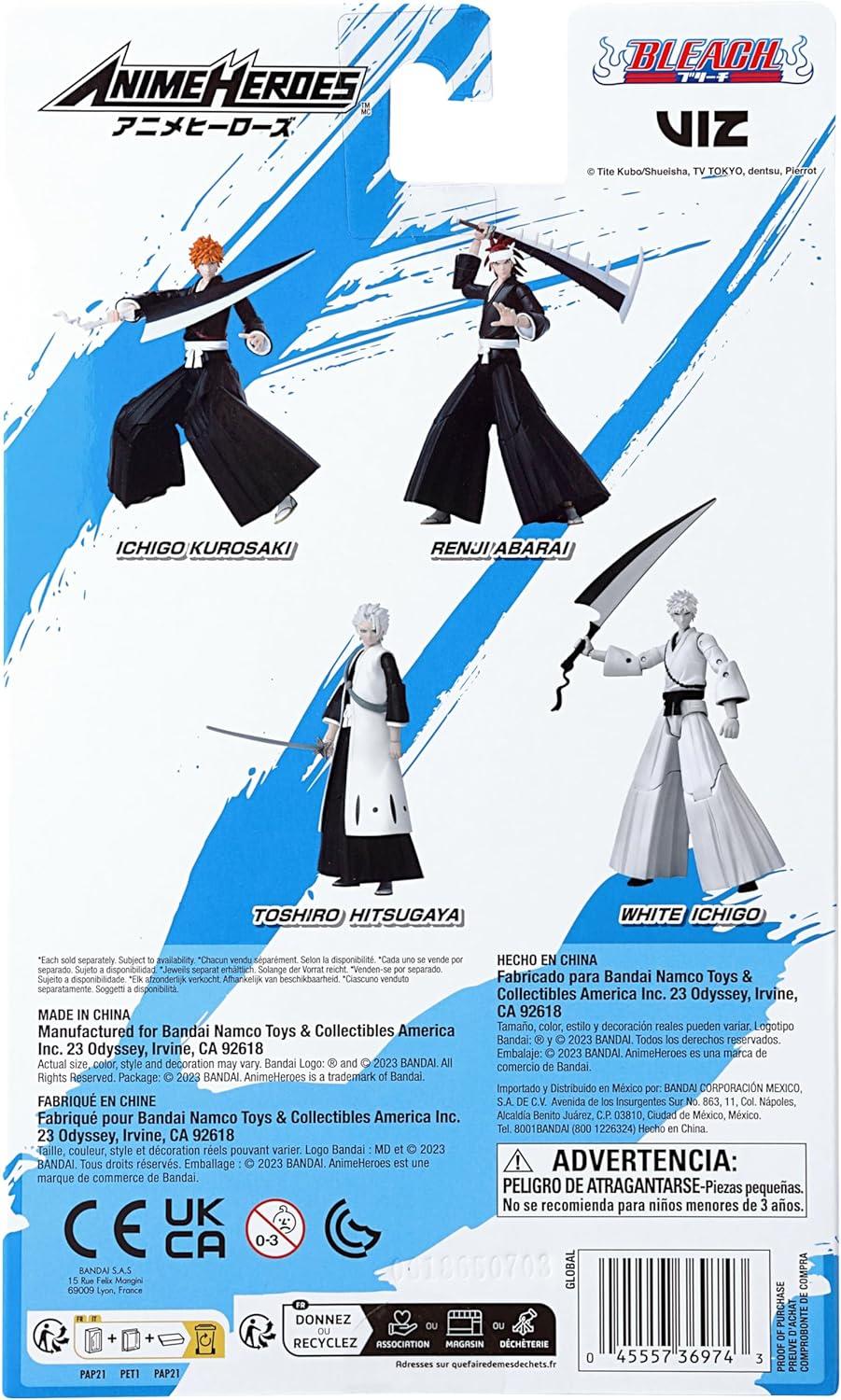 Bleach Anime Heroes White Ichigo Action Figure