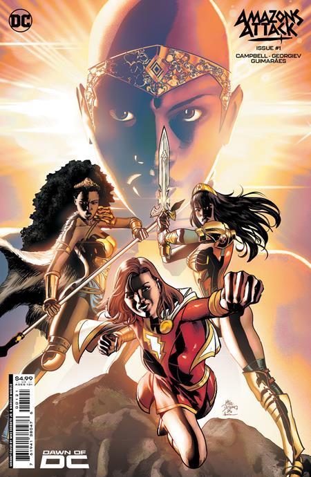Amazons Attack #1 Cvr B Mike Deodato Jr Card Stock Var DC Comics Comic Book