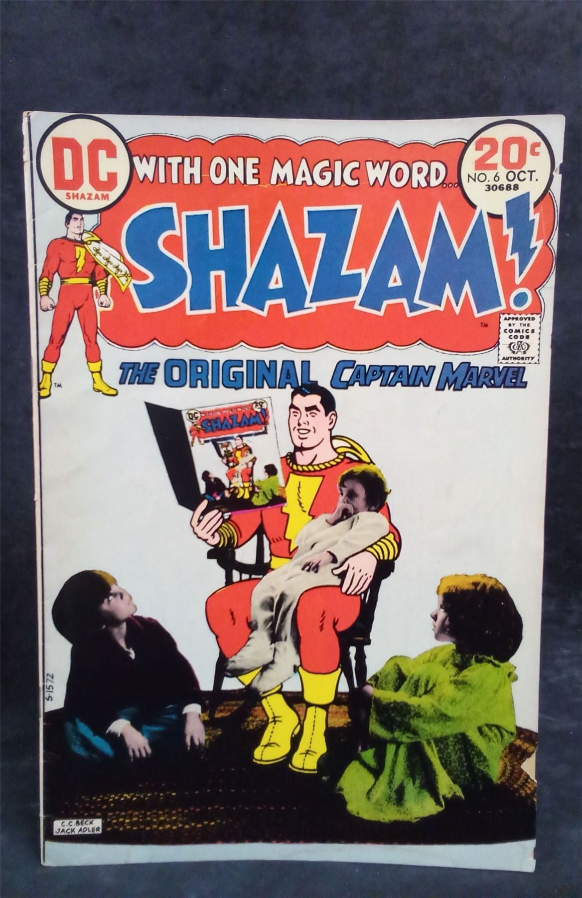 Shazam! #6 1973 DC Comics Comic Book