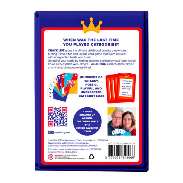 Crack List By SAVANA Board Game