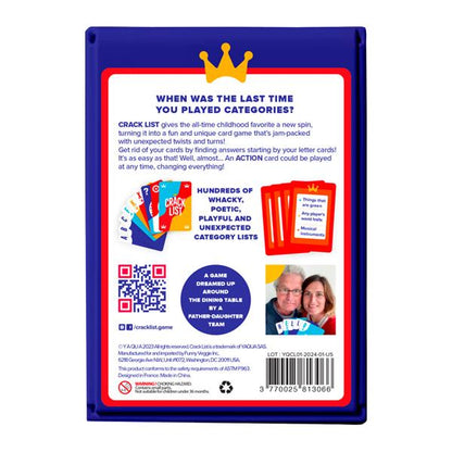 Crack List By SAVANA Board Game