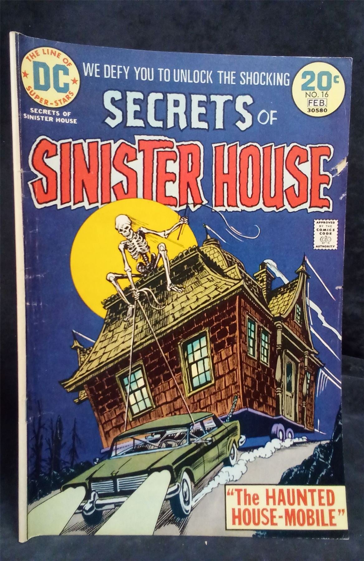 Secrets of Sinister House #16 1974 DC Comics Comic Book