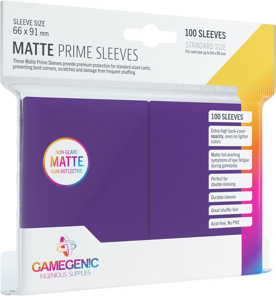 MATTE Prime Sleeves: Standard Gray Gamegenics
