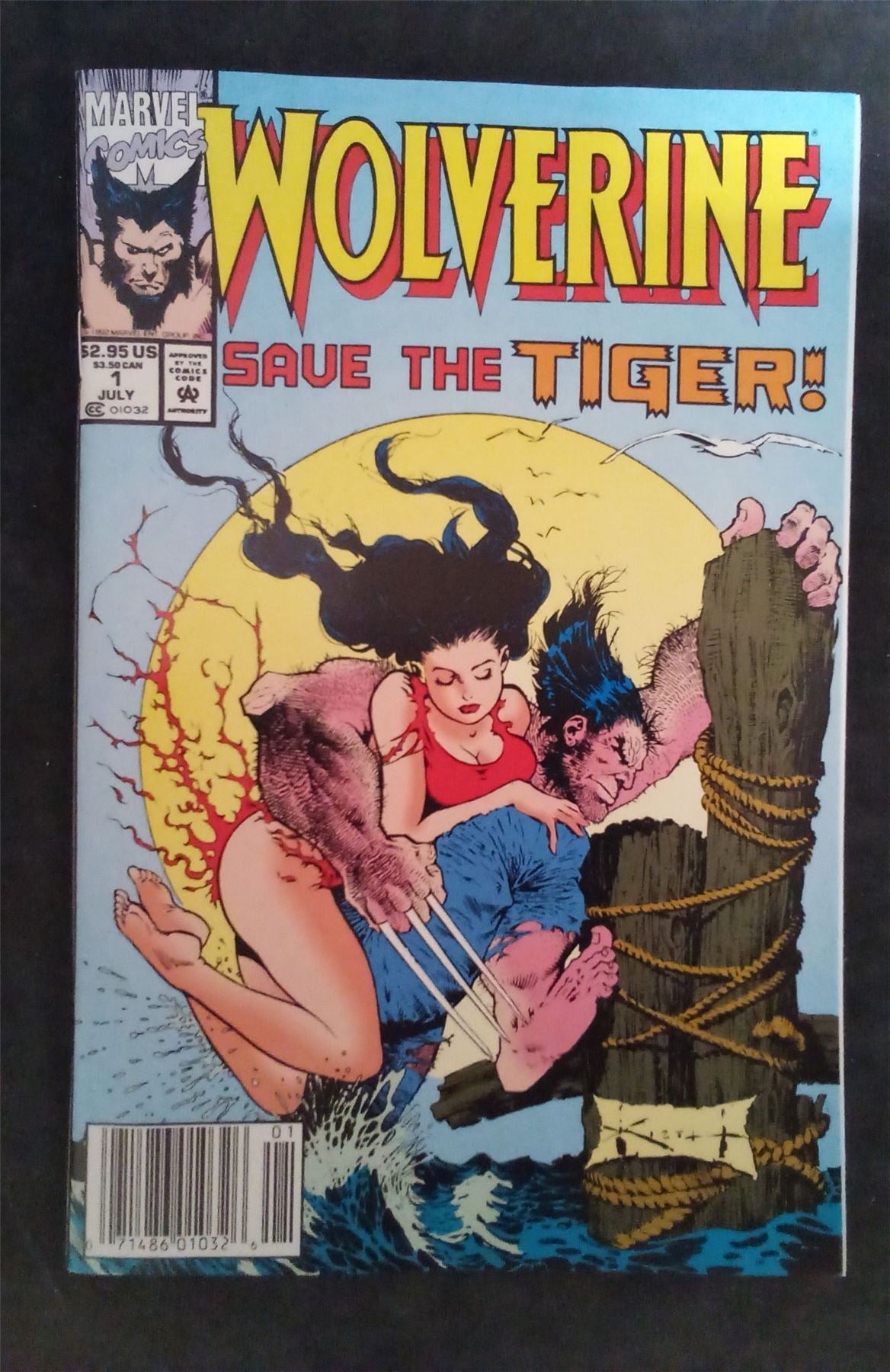 Wolverine: Save the Tiger 1992 marvel Comic Book