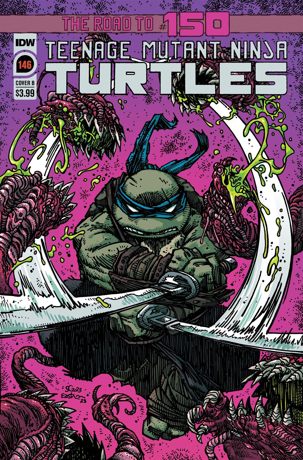Tmnt Ongoing #146 Cvr B Campbell & Eastman Idw-prh Comic Book