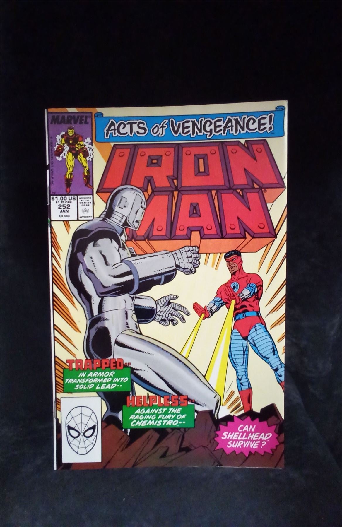 Iron Man #252 1990 Marvel Comics Comic Book