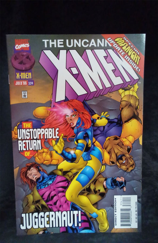 The Uncanny X-Men #334 1996 Marvel Comics Comic Book
