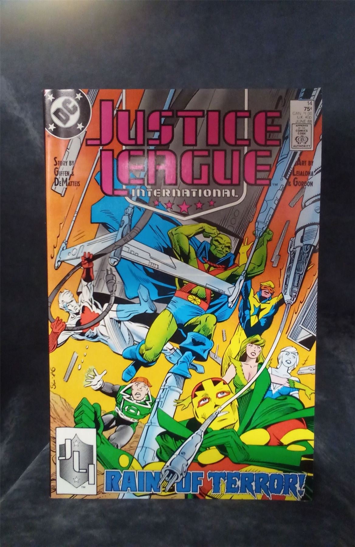 Justice League International #14 1988 DC Comics Comic Book