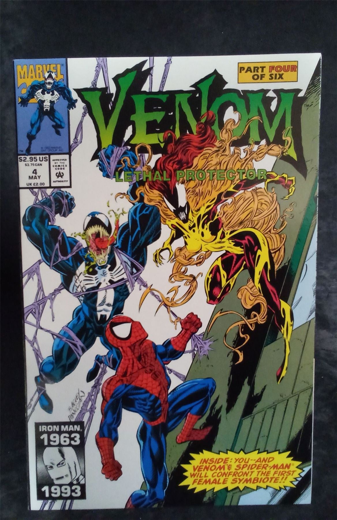 Venom: Lethal Protector #4 1993 Marvel Comics Comic Book