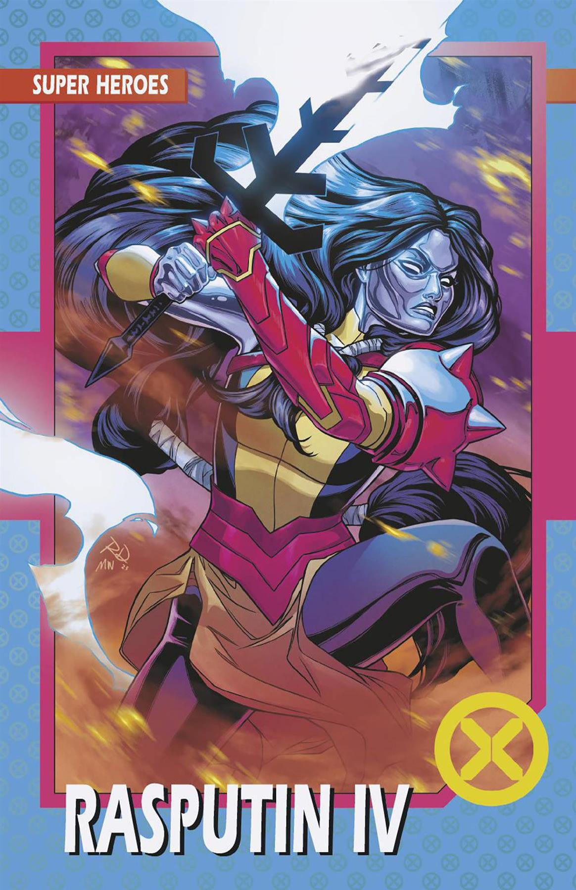X-men #27 Tbd Artist Trading Card Var (Tbd Artist Trading Card Var) Marvel Prh Comic Book 2023