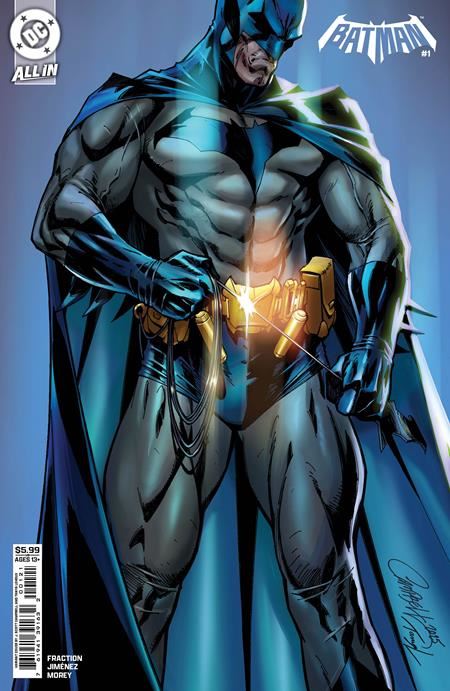 BATMAN #1 CVR D J SCOTT CAMPBELL CARD STOCK VAR  DC Comics Comic Book 2025