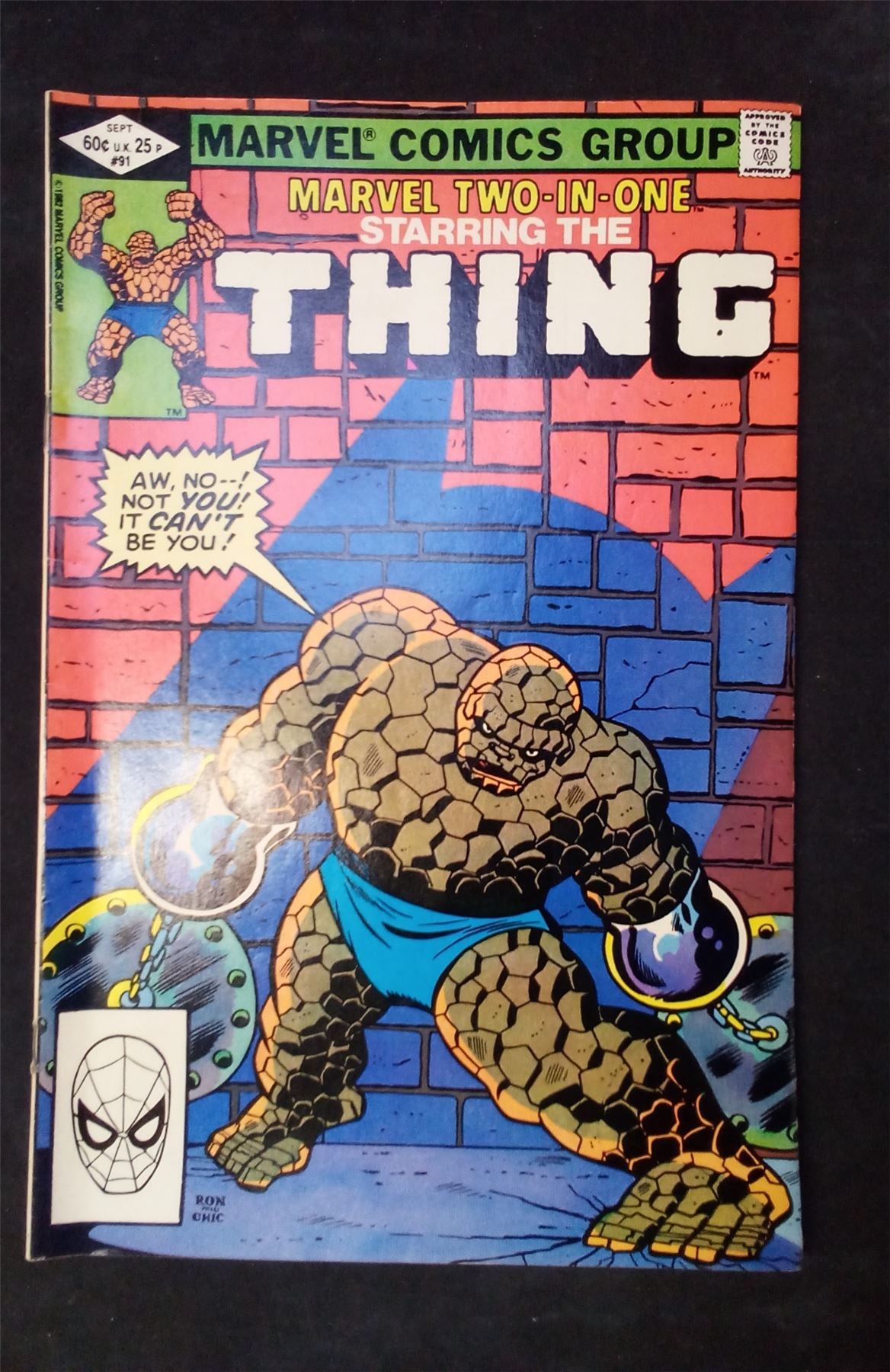 Marvel Two-in-One #91 Direct Edition 1982 marvel Comic Book