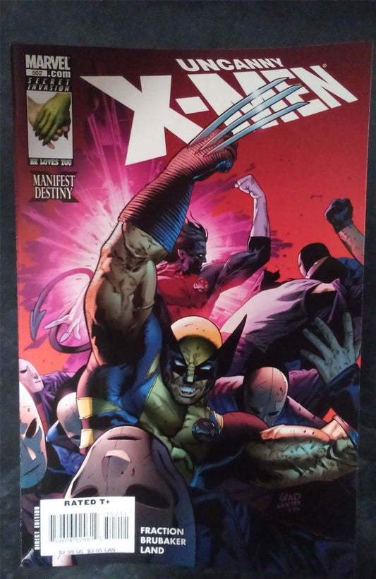 The Uncanny X-Men #502 2008 Marvel Comics Comic Book
