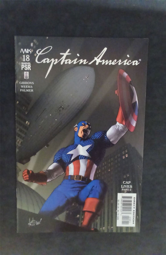 Captain America #18 2003 marvel-knights Comic Book