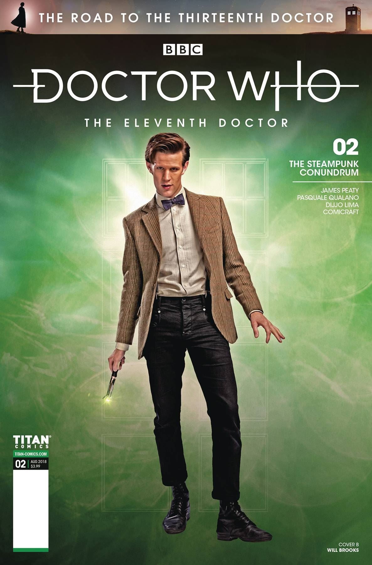Doctor Who Road To 13th Dr #2 11th Cvr B Photo (11th Cvr B Photo) Titan Comics Comic Book