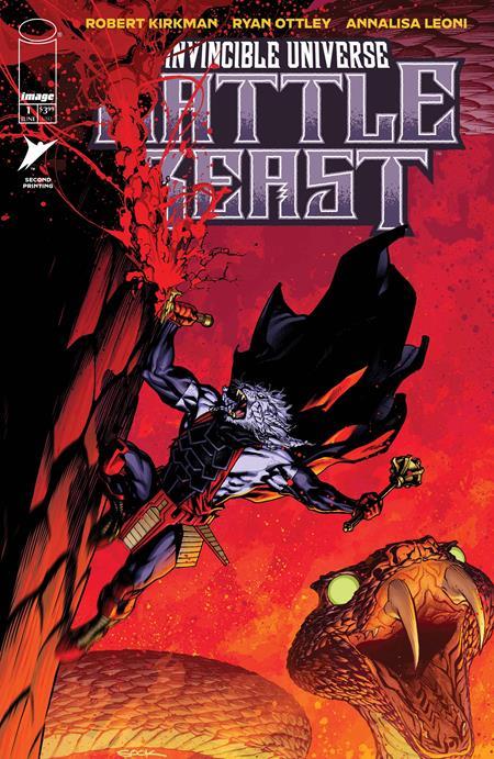 Invincible Universe Battle Beast #1 2nd Ptg Cvr C Ryan Sook Var Image Comics Comic Book