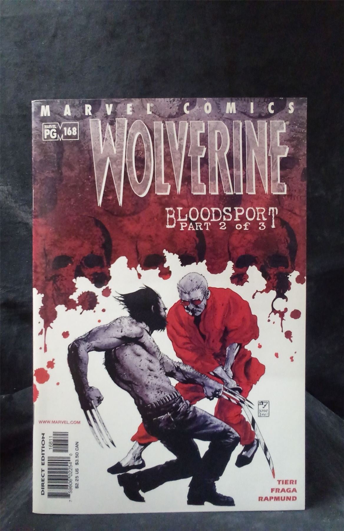 Wolverine #168 2001 Marvel Comics Comic Book