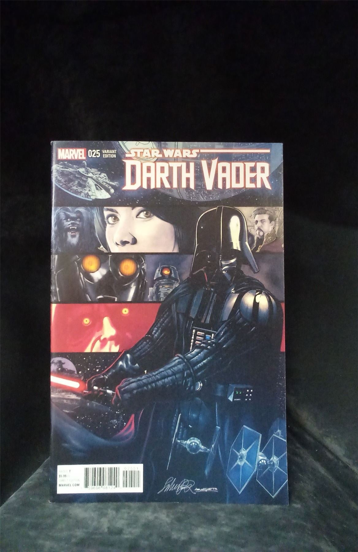 Darth Vader #25 Larroca Cover 2016 Marvel Comics Comic Book