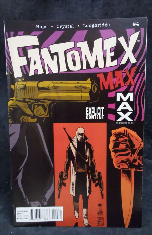 Fantomex MAX #4 2014 Marvel Comics Comic Book