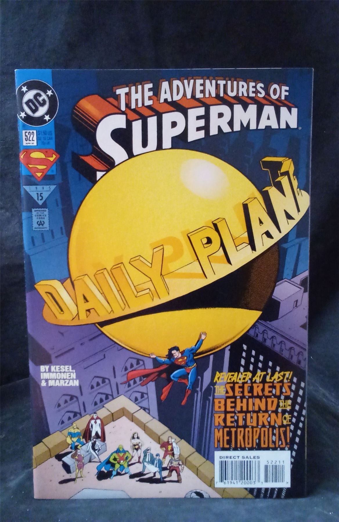 Adventures of Superman #522 1995 DC Comics Comic Book