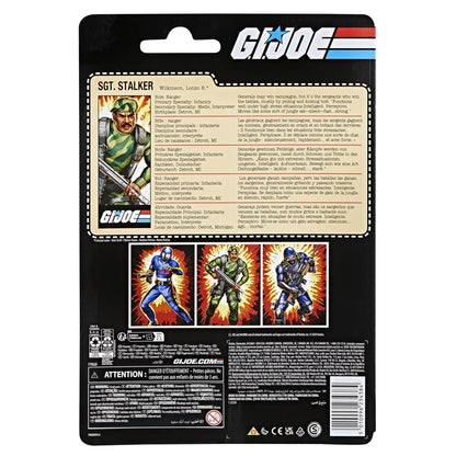 Gi Joe Classified Series 6in Retro Sgt Stalker Action Figure