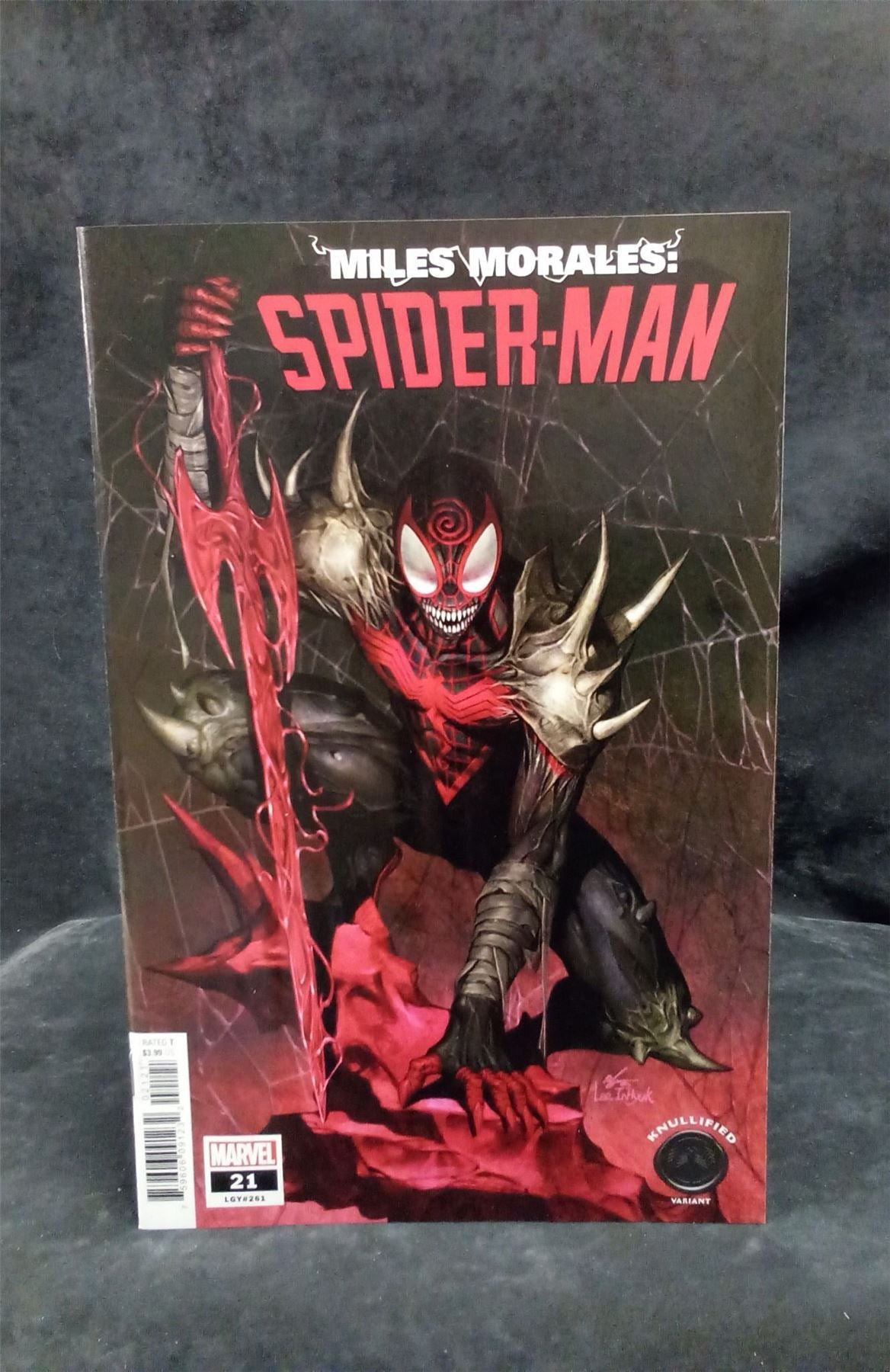 Miles Morales: Spider-Man #21 Lee Knullified Cover 2021 Marvel Comics Comic Book
