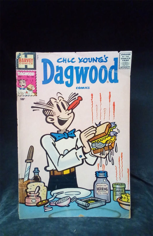 Chic Young's Dagwood Comics #106 *spine/cover damage* 1959 harvey Comic Book