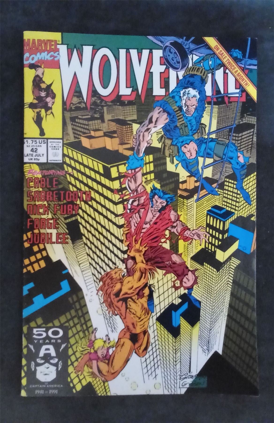 Wolverine #42 1991 marvel Comic Book marvel Comic Book