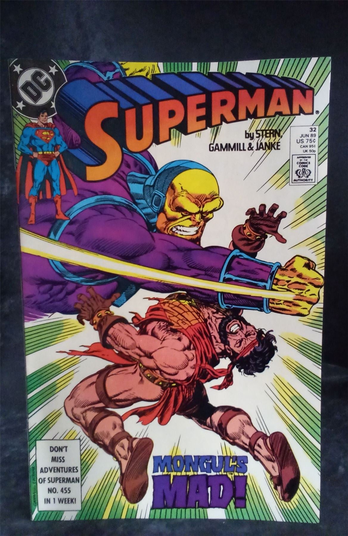 Superman #32 1989 DC Comics Comic Book
