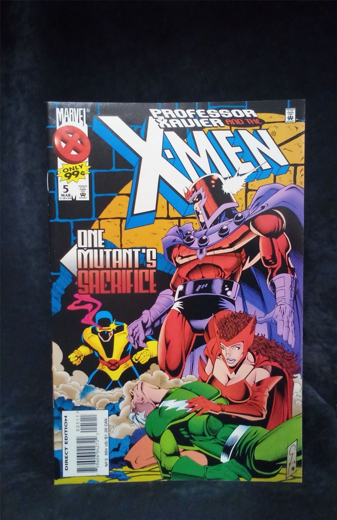 Professor Xavier and the X-Men #5 1996 Marvel Comics Comic Book