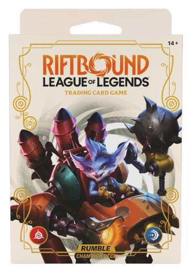 Riftbound League of Legends TCG Set 2 Champion Deck Rumble By UVS Games