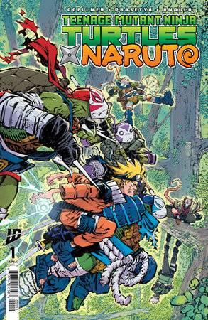 Teenage Mutant Ninja Turtles X Naruto #1 2nd Ptg Corona Idw-prh Comic Book