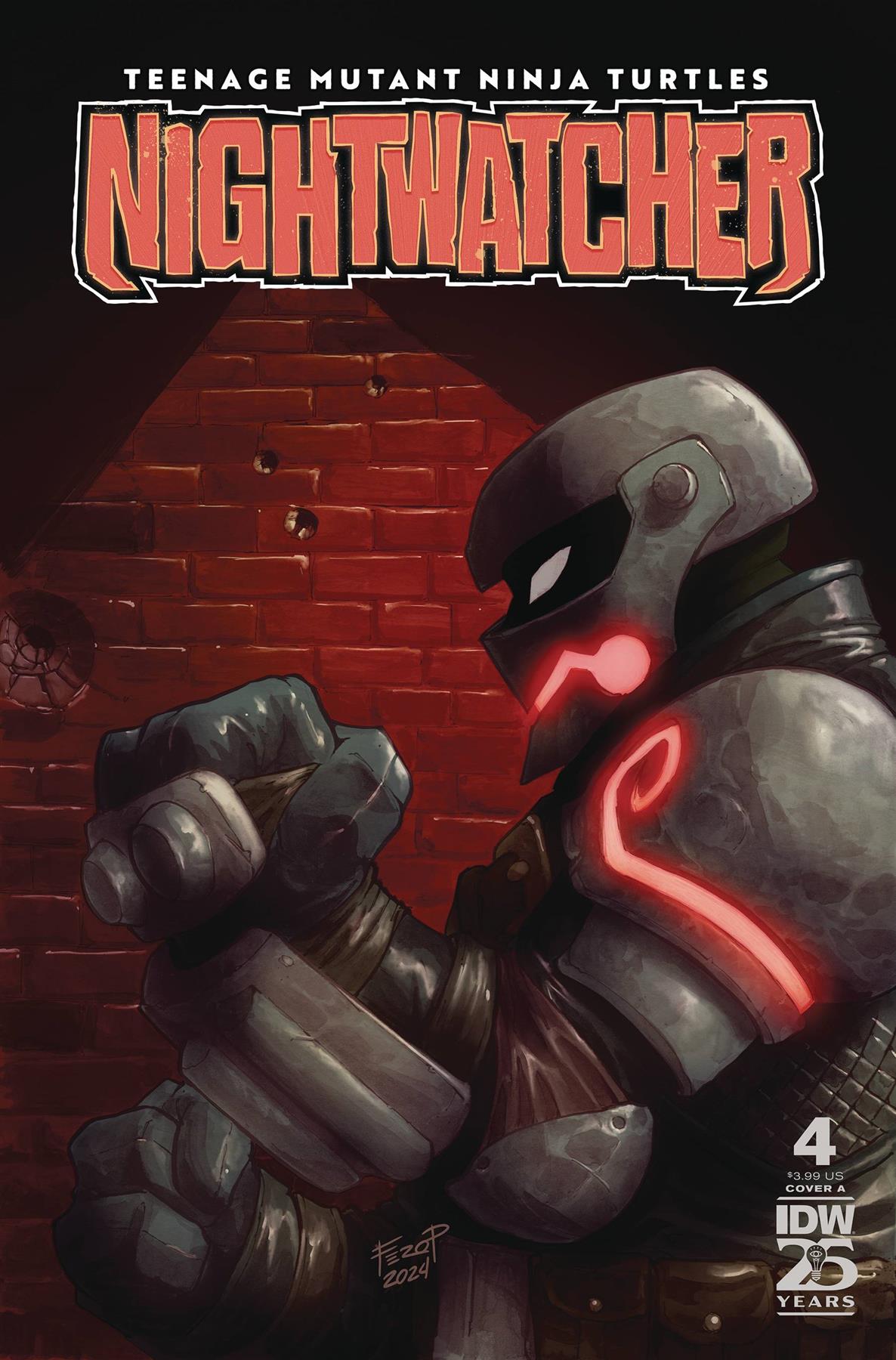 Teenage Mutant Ninja Turtles Nightwatcher #4 Cvr A Pe Cvr A Pe Idw-prh Comic Book 2024