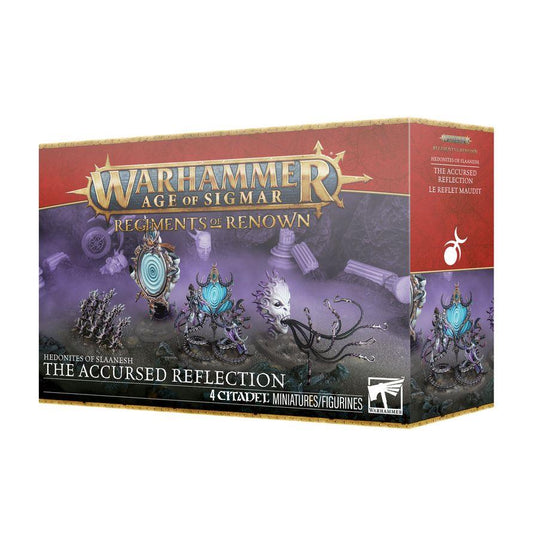 Warhammer Age of Sigmar- Regiment of Renown: Hedonites of Slaanesh The Accursed Reflection 83-112 by Games Workshop
