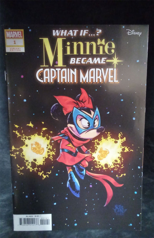 What if...? Minnie Became Captain Marvel Comics #1 Cover D 2025 Marvel Comics Comic Book
