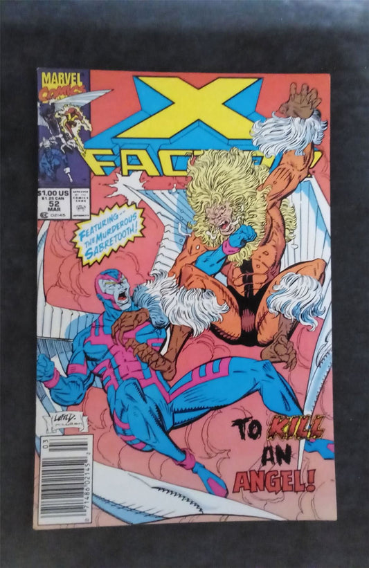 X-Factor #52 1990 marvel Comic Book