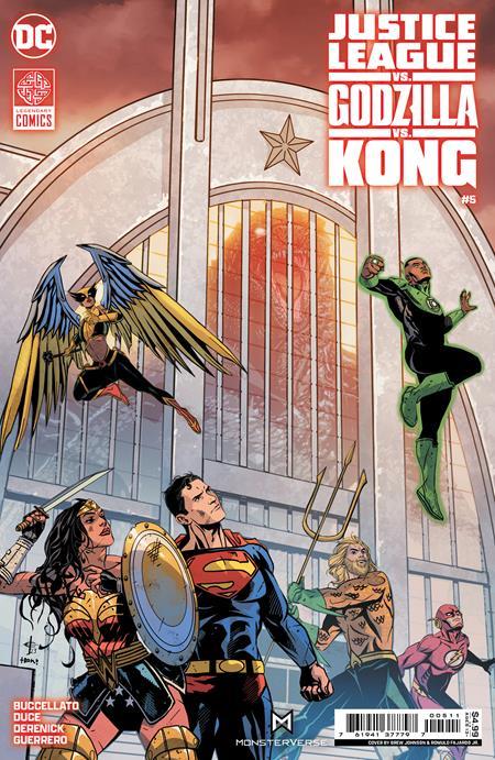 Justice League Vs Godzilla Vs Kong #5 (of 7) Cvr A Drew Johnson DC Comics Comic Book
