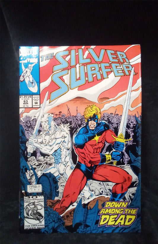Silver Surfer #63 1992 Marvel Comic Book