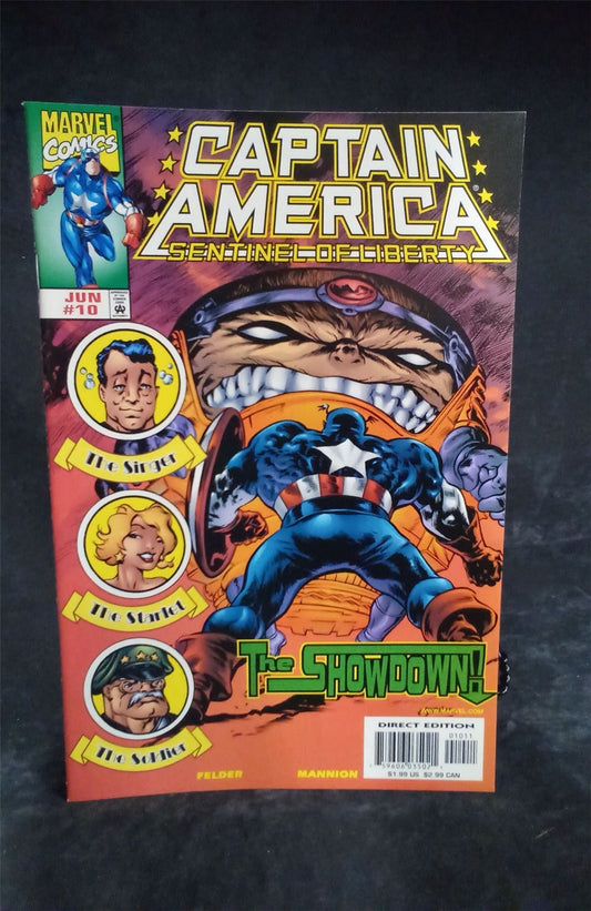 Captain America: Sentinel of Liberty #10 1999 Marvel Comics Comic Book