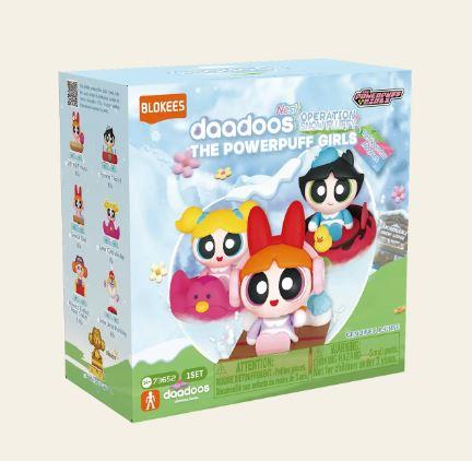 Blokee Powerpuff Girls Operation Snow Fluffy Mystery Refrigerator Magnet by Blokees