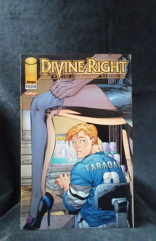 Divine Right: The Adventures of Max Faraday #0 Preview Variant 1997 wildstorm Comic Book