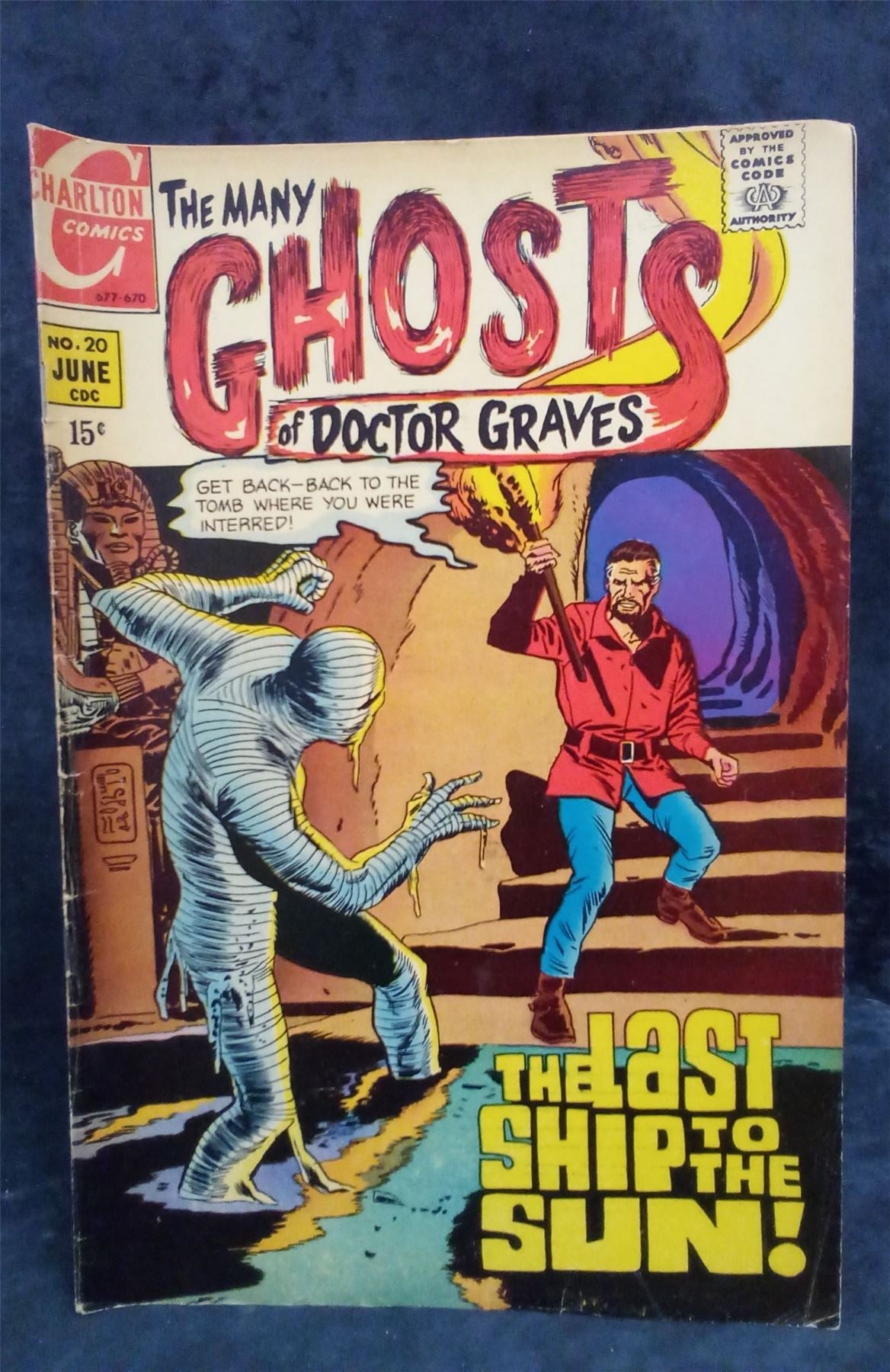 Many Ghosts of Dr. Graves #20 1970 charlton Comic Book
