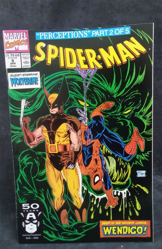 Spider-Man #9 1991 Marvel Comics Comic Book