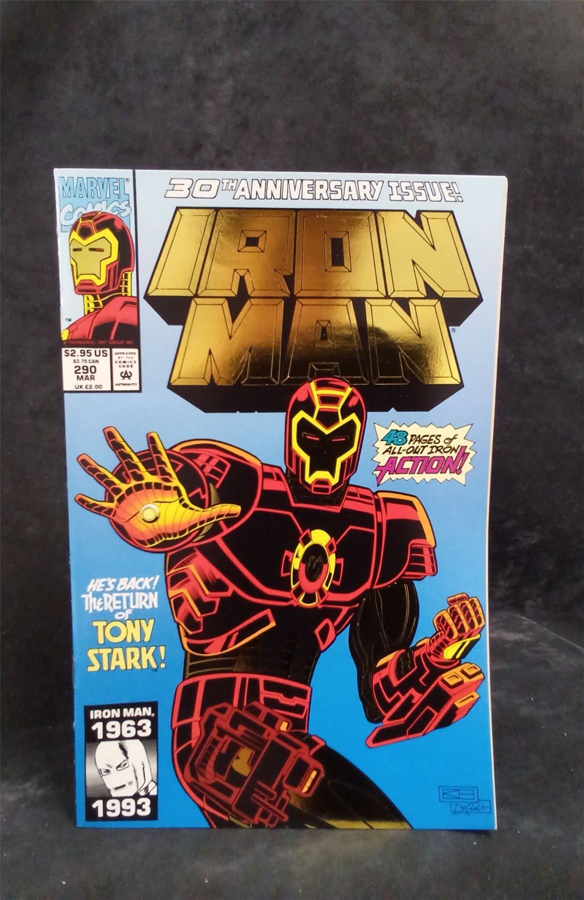 Iron Man #290 1993 Marvel Comics Comic Book