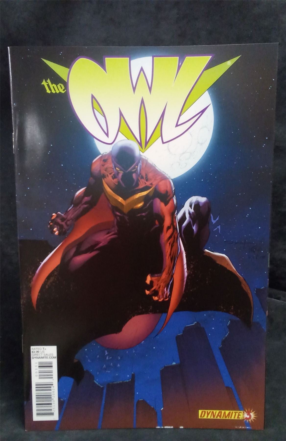 The Owl #3 Exclusive Subscription Cover 2013 Dynamite Entertainment Comic Book