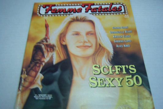 Femme Fatales Magazine " Sci-fi's Sexy 50" Vol.5 #12 June 1997
